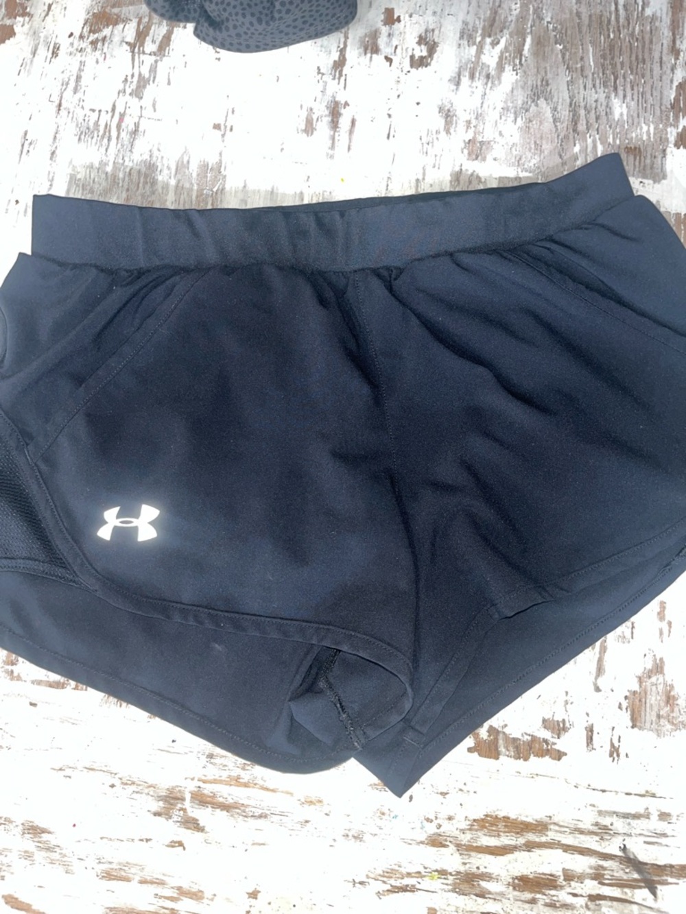 Under Armour Women's Black Performance Running Shorts. Small